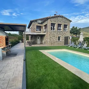 Villa Ca La Joia Casa Con Piscina Privada En La Vall D'en Bas, Les Preses