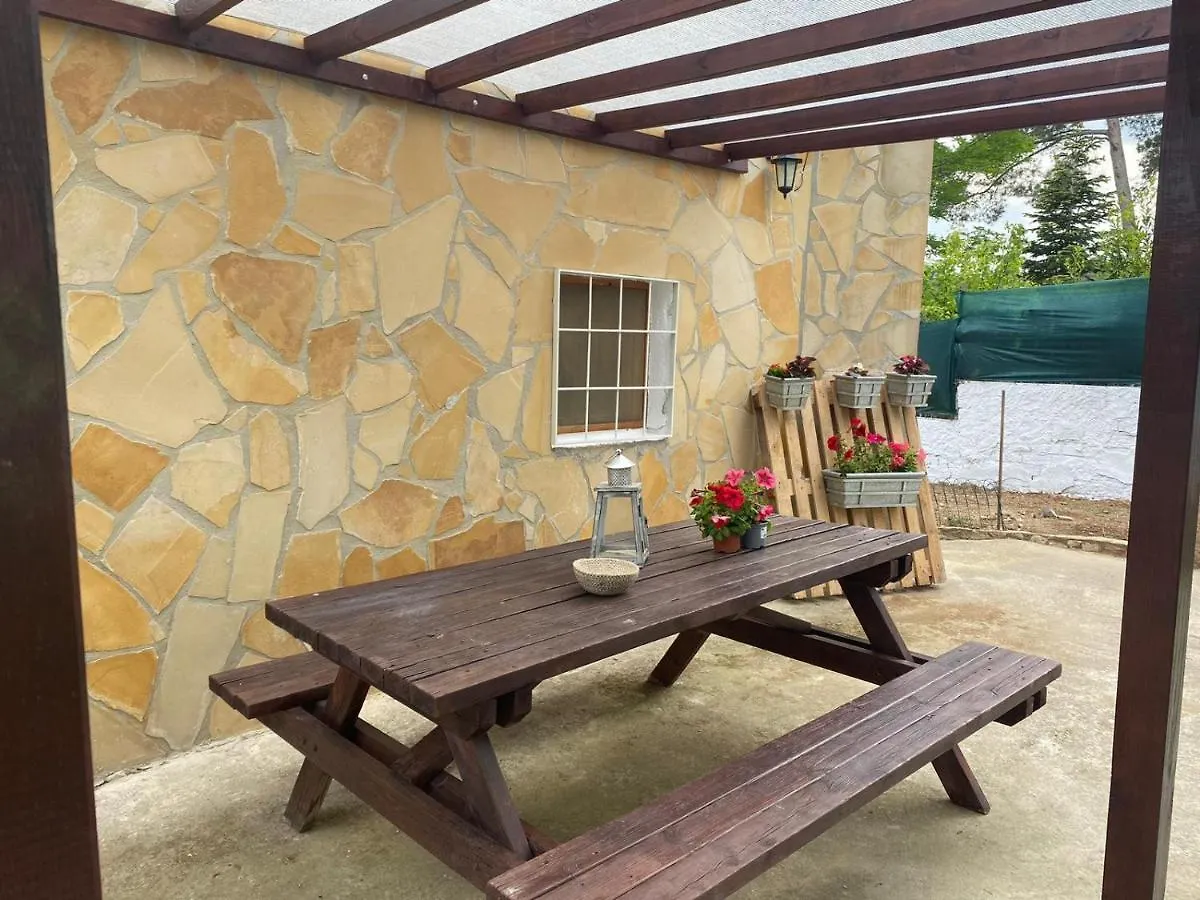 Villa Casita Rural Con Piscina La Torre de Claramunt Сasa de vacaciones